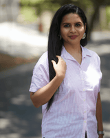 Pink Mist Striped Cotton Shirt