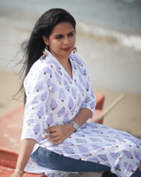 Jaipur Handblock Kali Kurta