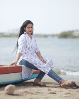 Jaipur Handblock Kali Kurta