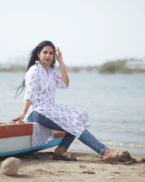 Jaipur Handblock Kali Kurta