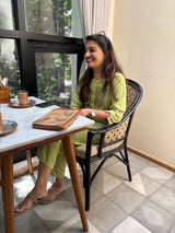 Green Printed Co-ord Set
