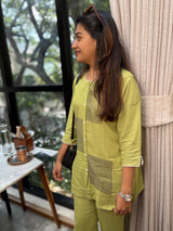 Green Printed Co-ord Set