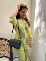 Green Printed Co-ord Set