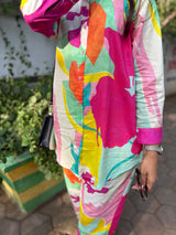 Multi Colored Co-ord Set - 1