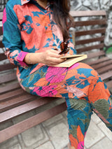 Multi Colored Co-ord set - 3