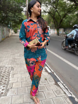 Multi Colored Co-ord set - 3
