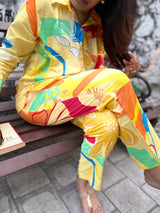 Multi Colored Co- ord Set - 4