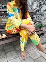 Multi Colored Co- ord Set - 4
