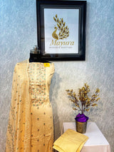 Mulmul fabric salwar material